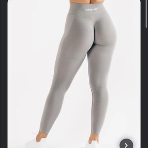 Alphalete medium grey amplify leggings